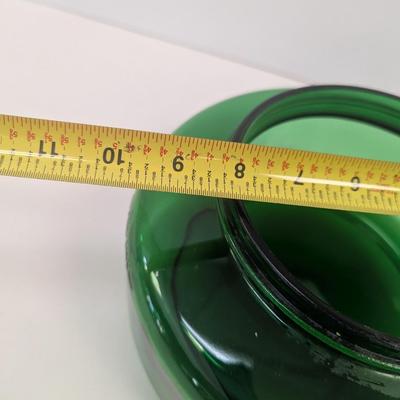 Emerald Green Glass Bowl Originally Vintage Vaporizer Humidifier