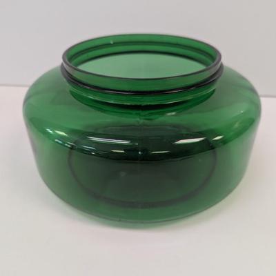 Emerald Green Glass Bowl Originally Vintage Vaporizer Humidifier