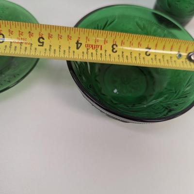 Anchor 30 Pieces Of Hocking Forest Green Sandwich Set #31