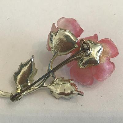 Vintage Rose Brooch