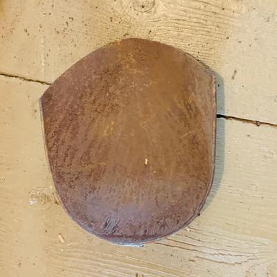LOT 532: Assortment of Primitive Metal Tools Including Spikes, Dust Pan, Sconce and More