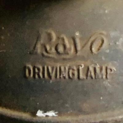 LOT 534: Vintage Rayo Driving Lamp.