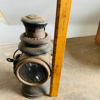 LOT 534: Vintage Rayo Driving Lamp.