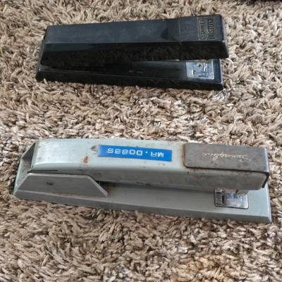 LOT 539: Printer, Ink Cartridges, Paper, Staplers, & Paper Cutter