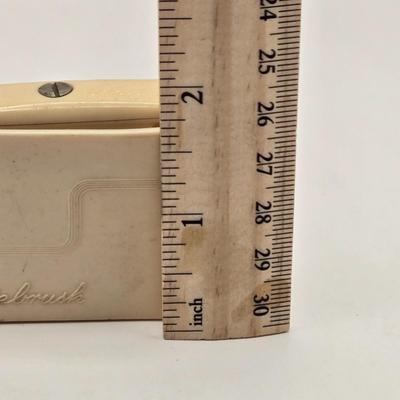 LOT 544: Antique Men's Brushes, Combs. Shoe Horn, Travel Toothbrush, Early American Old Spice Box, & Shaving Cream Brush
