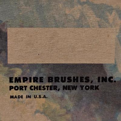 LOT 544: Antique Men's Brushes, Combs. Shoe Horn, Travel Toothbrush, Early American Old Spice Box, & Shaving Cream Brush