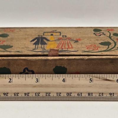 LOT 544: Antique Men's Brushes, Combs. Shoe Horn, Travel Toothbrush, Early American Old Spice Box, & Shaving Cream Brush
