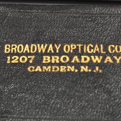 LOT 545: Antique Rimless Eyeglasses, Pince-Nez, & Cases