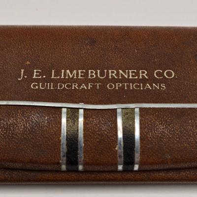 LOT 545: Antique Rimless Eyeglasses, Pince-Nez, & Cases