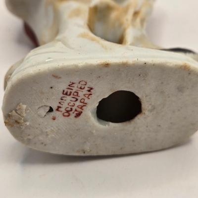 LOT 553: Miniatures of All Sorts, Including Musical Instrument Playing Monkeys, Salt & Pepper Shakers, Vase, Pitcher, & Kodak...