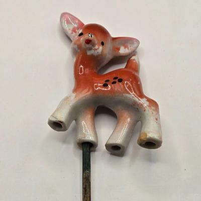 LOT 553: Miniatures of All Sorts, Including Musical Instrument Playing Monkeys, Salt & Pepper Shakers, Vase, Pitcher, & Kodak...