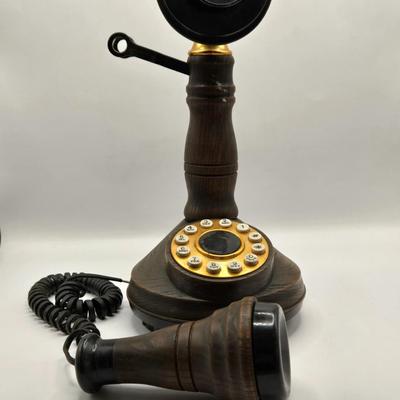 LOT 555: Vintage Candlestick Telephone