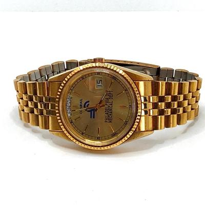 LOT 565: Pair of Vintage Conrail Calendar Watches - Helbros and More
