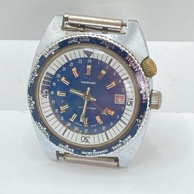 LOT 566: Kingshark Dive Watch and Breitling Style Watch