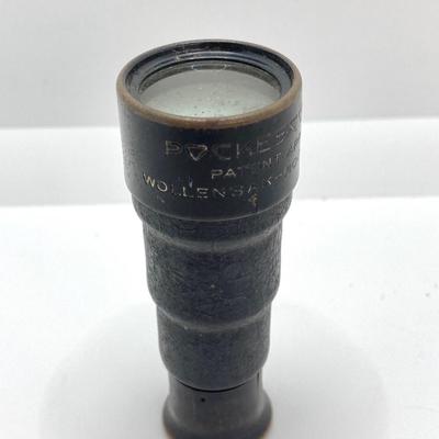 LOT 568: Vintage Collection - Engineer's Compass in Original Box, Pocketscope and Portable Made in USA Metal Fahrenheit Thermometer