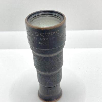 LOT 568: Vintage Collection - Engineer's Compass in Original Box, Pocketscope and Portable Made in USA Metal Fahrenheit Thermometer