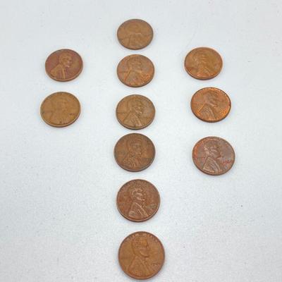 LOT 571: Master Dime Register Bank (Silver Roosevelt Dime Inside), Vintage Pennies, 1917 5 Cent Canadian Silver Coin, Oversized Metal...