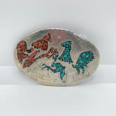 LOT 573: Artisan Crafted Unmarked Silver Jewelry