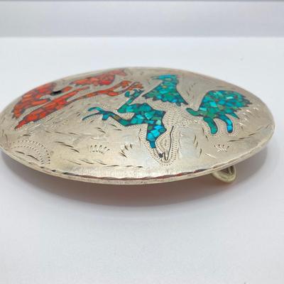 LOT 573: Artisan Crafted Unmarked Silver Jewelry