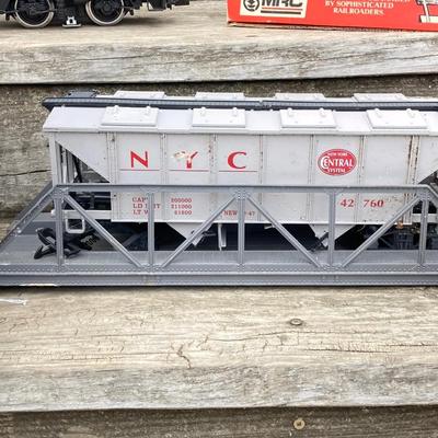 LOT 583: Vintage Trains and Accessories - Jumbo LGB 50101 Transformer, Locomotive, MRC Trainpower 6200 and More