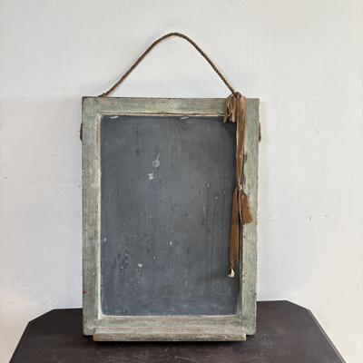 LOT 590: Slate Chalkboard, Warwick Child's Baby Mugs, Crayola Crayons, Bradley Kindergarten Cutting Paper