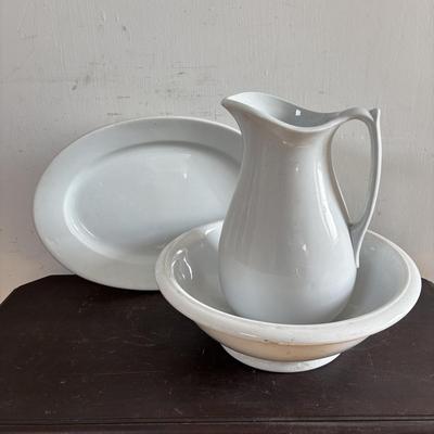 LOT 592: Ironstone China: Collection Powell Biship, W & E Corn Burslem, M.P. Co.