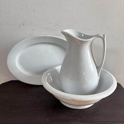 LOT 592: Ironstone China: Collection Powell Biship, W & E Corn Burslem, M.P. Co.