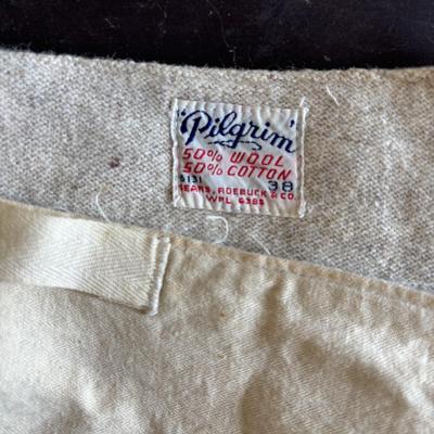 LOT 594: Military Issued Coat, Long John Thermal Shirts/Pants, Gloves along with Leather Mittens