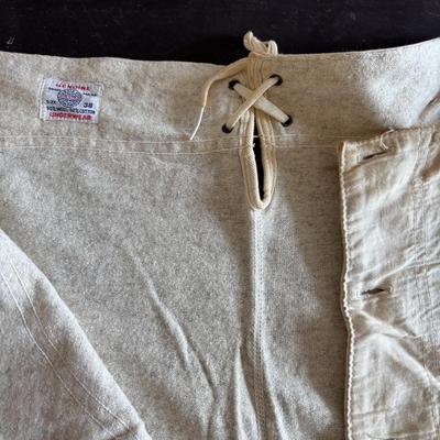 LOT 594: Military Issued Coat, Long John Thermal Shirts/Pants, Gloves along with Leather Mittens