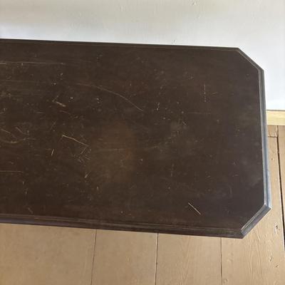 LOT 595: Vintage Accent Table Ready for Upcycling