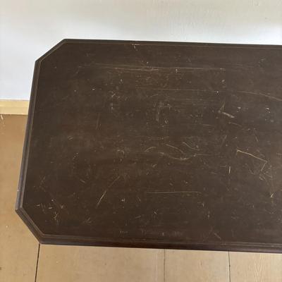 LOT 595: Vintage Accent Table Ready for Upcycling