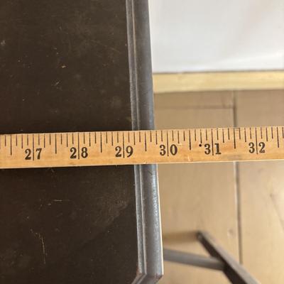 LOT 595: Vintage Accent Table Ready for Upcycling