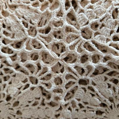 LOT 600: Bedspread or Tablecloth, Appears to Be Hand Made