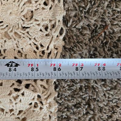 LOT 600: Bedspread or Tablecloth, Appears to Be Hand Made