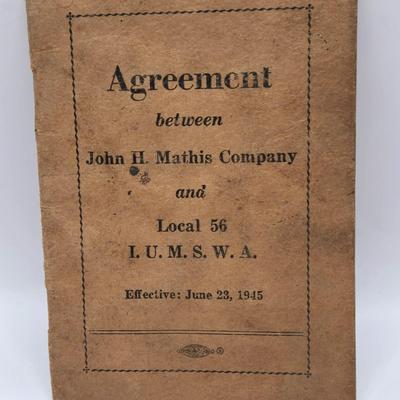 LOT 602: Antique Miner's Helmet, 1945 William Piper Flight Manuel, Philadelphia Navy Yard Safety Handbook, Profit sharing Redemption...