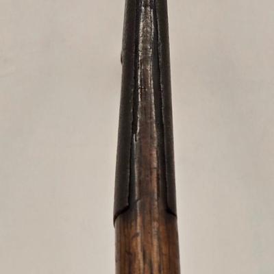 LOT 605: Cherry King Wooden Box , Antique Nut Cracker, Immersible Thermometer, Awl, Metal Gate Handle, Upholster Tack Hammer, &...