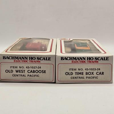 LOT 606: Bachman HO Scale Electric Train Set in Original, Unopened Boxes