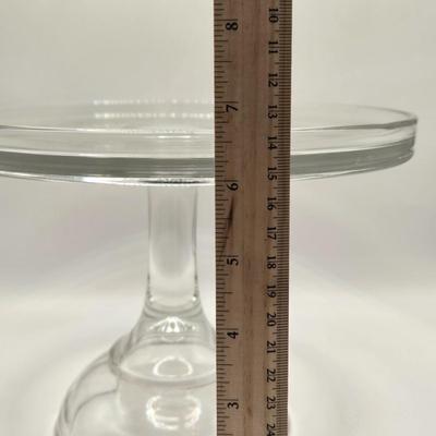 LOT 608: Hi Nella Fire Company 1966 Glass, Pine Hill Scout Mug, Milk Glass Sugar Bowl Regent Sheffield Knife, Glass Cake/Display Stands,...