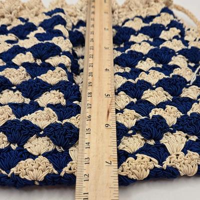 LOT 610: Silk Knitted Handbag & Various Pieces of Jewelry
