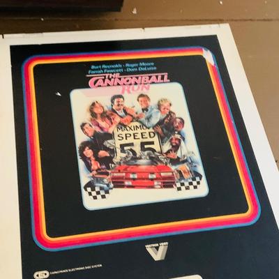 LOT 611: Vintage Laser Disc Technology - RCA SelectaVision Stereo Video Disc Player Model SGT 200 with a Large Assortment of Laser Discs...