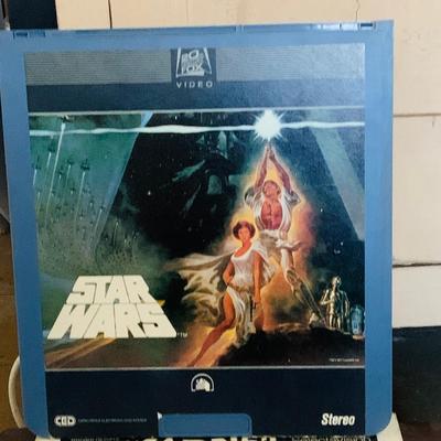 LOT612: Vintage Laser Disc Technology - RCA Selecta Vision Model SGT-200 with a Large Selection of Sci-Fi/ Horror Laser Disc Including...