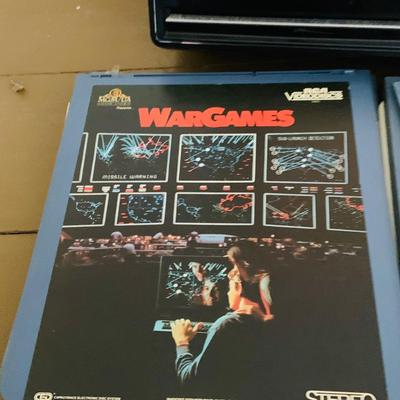 LOT612: Vintage Laser Disc Technology - RCA Selecta Vision Model SGT-200 with a Large Selection of Sci-Fi/ Horror Laser Disc Including...