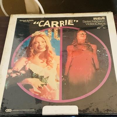 LOT612: Vintage Laser Disc Technology - RCA Selecta Vision Model SGT-200 with a Large Selection of Sci-Fi/ Horror Laser Disc Including...