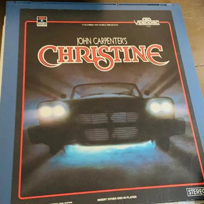 LOT612: Vintage Laser Disc Technology - RCA Selecta Vision Model SGT-200 with a Large Selection of Sci-Fi/ Horror Laser Disc Including...