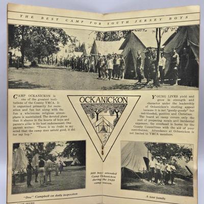 LOT 613: Various Patches, Pins, Y.M.C.A. Brochure