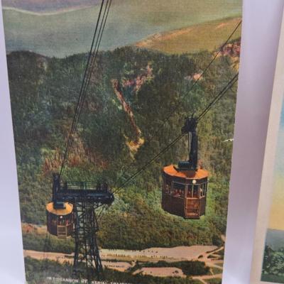 LOT 619: Various Postcards, Greeting Cards, Comic Strips, Matches, Stamps, & Coin Trick Block Puzzle Instructions