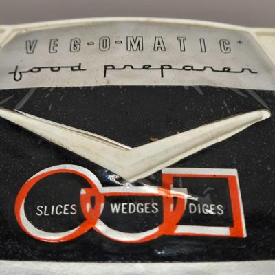 LOT 624:Antique Kitchen Scale, & Veg-O-Matic Food Preparer
