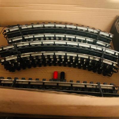 LOT:642: K-Line Kenecott Copper Corp Mining Set - K-1210 Includes Operating Handcar, Four (4) Ore Cars Three (3) Trailers, AC...