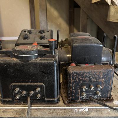 LOT 643: Vintage Train Transformers - Untested/As Found