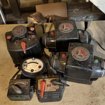 LOT 645: Vintage Train Transformers - Untested/As Found